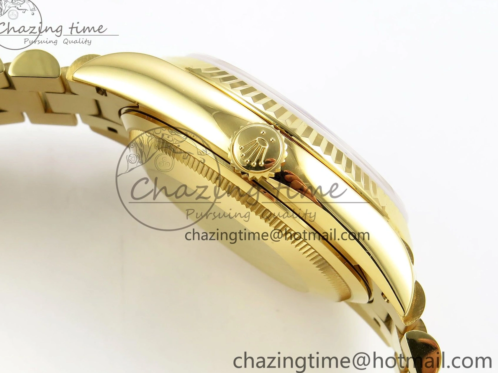 0101 Tailored Day Date 36 YG RAF Best Edition Rock Dial on YG Bracelet A 1384